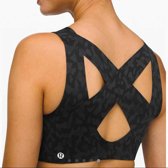 Lululemon Enlite Bra front zip black 36D - Picture 2 of 4